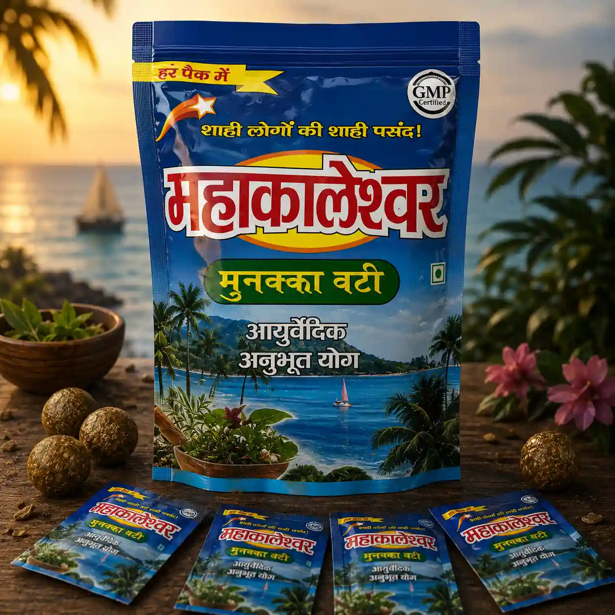 Mahakaleshwar Munakka Vati Bhang Goli