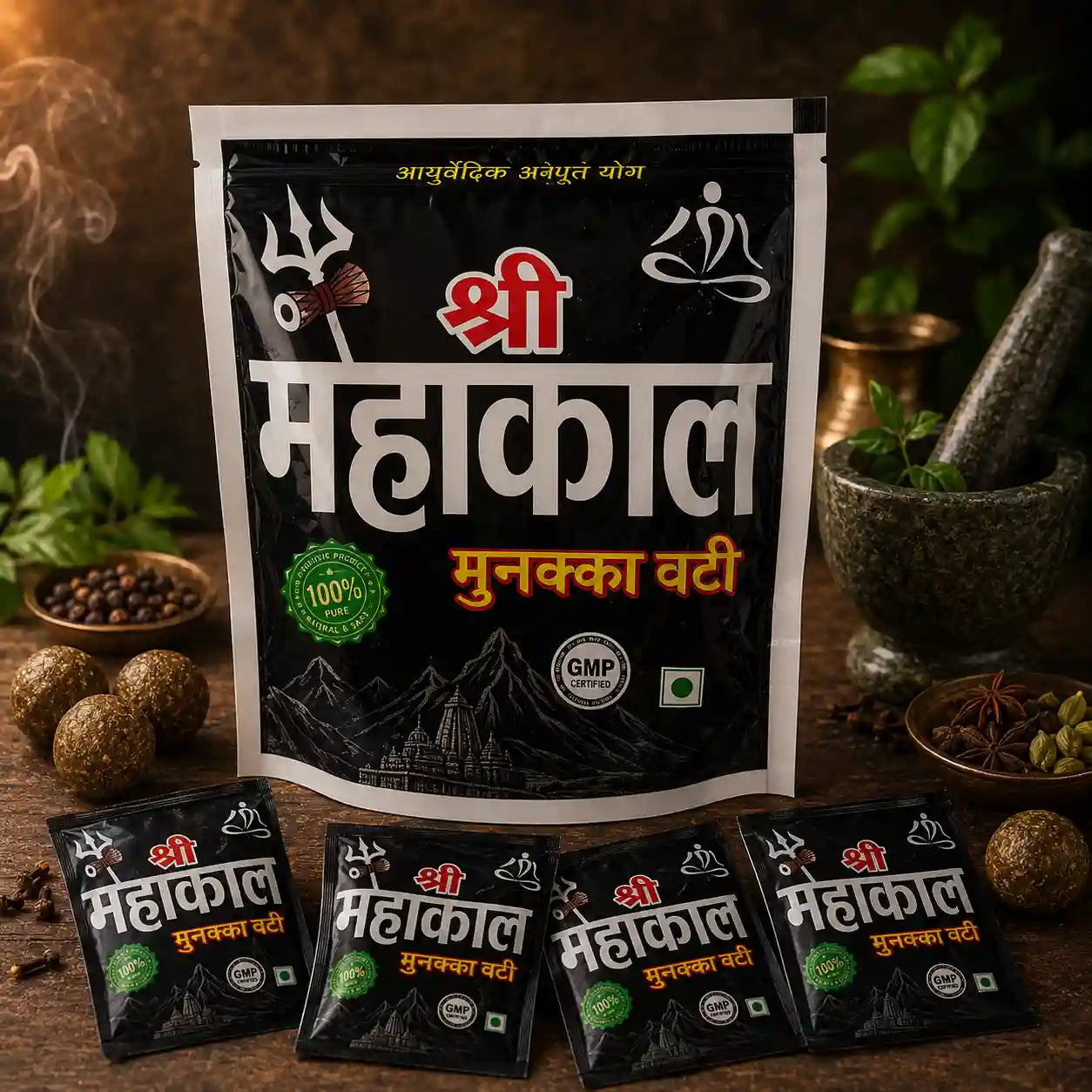 Mahakal Munakka Vati Bhang Goli — Shri Mahakal Formula