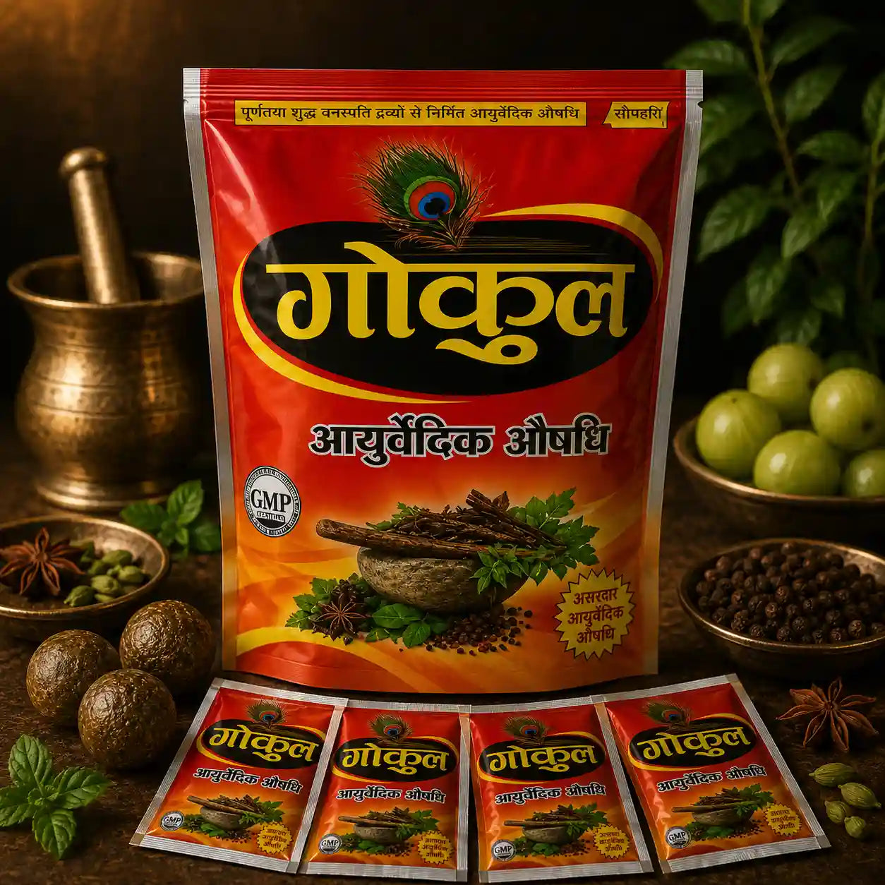 Gokul Bhang Goli - Premium Munakka Vati
